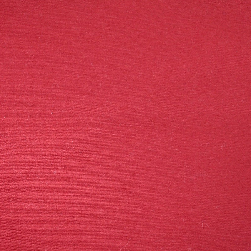 No. 918 Martine Microfiber Semi-Sheer Rod Pocket Kitchen Curtain Valance and Tiers Set, 54" x 45", Red - Image 5